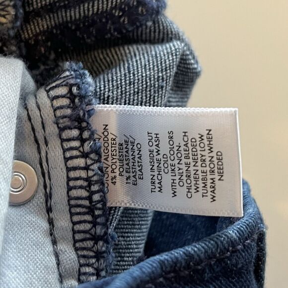 LOFT The Slim Flare Leg Jeans Womens 12/31 High Rise Bell Bottom 70s Retro - Picture 8 of 8